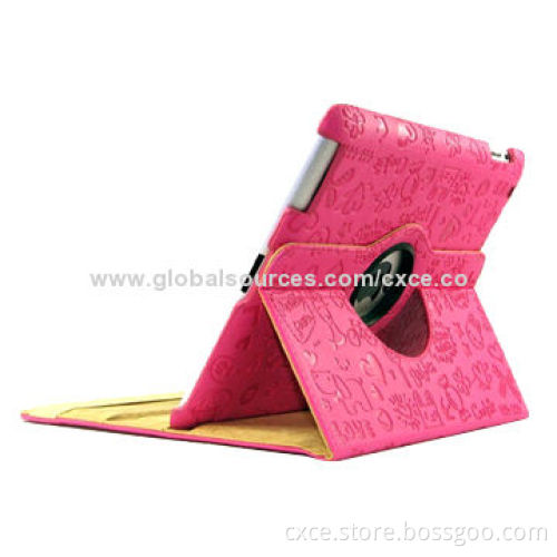 Leather case for tablet PCs, magic imprinting, hot selling, LC15